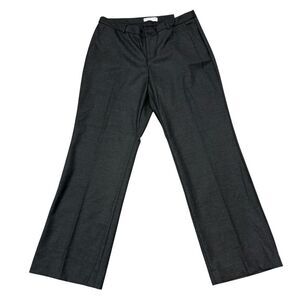 NWT Coldwater Creek Stretch Flannel Trouser Natural Fit Bootcut Size 10P Petite